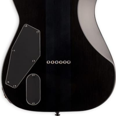ESP LTD M-1000HT Electric Guitar, Black Fade image 3