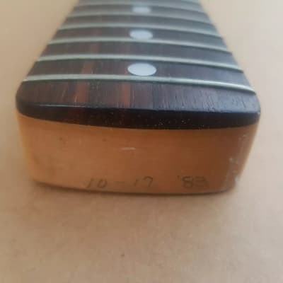 1983 SQUIER by FENDER STRATOCASTER NECK - FLOYD READY image 4