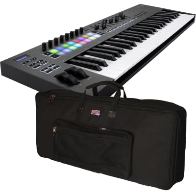 Novation Launchkey 49 MK3 Keyboard Controller - Carry Bag Kit