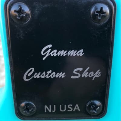 GAMMA Custom Bass Guitar H21-02, Kappa Model, Juneau Green image 8