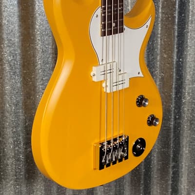 Reverend Mike Watt Signature Wattplower Satin Yellow 4 String Short Scale Bass & Case #5384 image 5