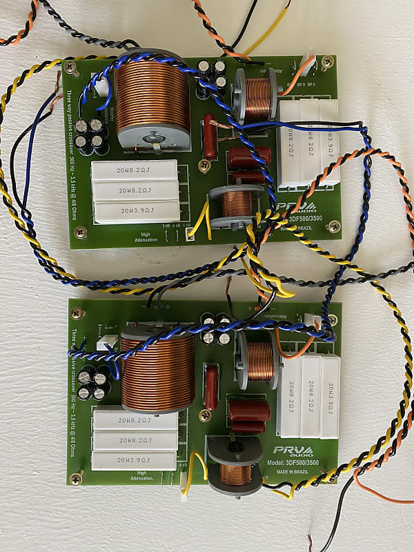 PRV Audio 3 Way Passive Crossover 3DF500/3500 Reverb