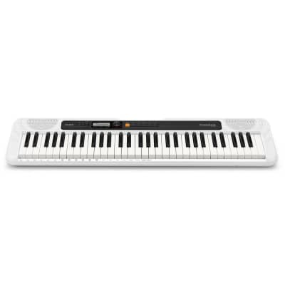 Casio CT-S200 61-Key Digital Piano Style Portable Keyboard with 48 Note Polyphony and 400 Tones, White image 6