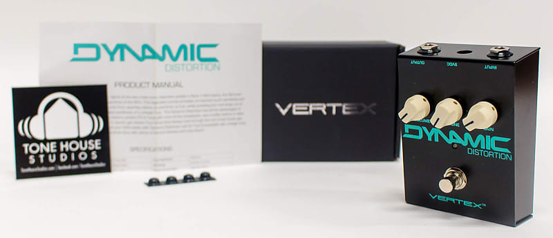 VERTEX DYNAMIC DISTORTION ディストーションエフェクター Vertex Effects Dynamic Distortion V2 Pedal | Sweetwater