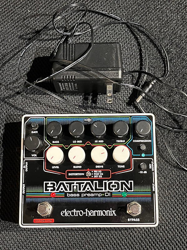 ElectroHarmonix Battalion Bass Preamp/DI 2017 Present Reverb