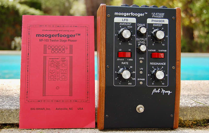 Moog MoogerFooger MF-103 12-Stage Phaser | Reverb France