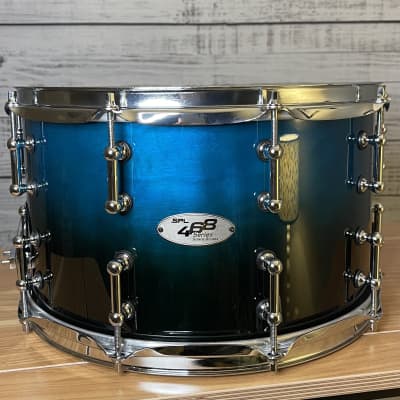 Sound Percussion Labs 468 Series 14x8 Snare Turquoise Blue Fade