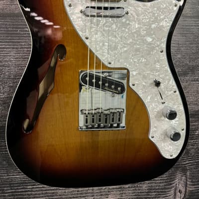 Fender 2016 Deluxe Tele Thinline Electric Guitar (Carle Place, NY) image 3