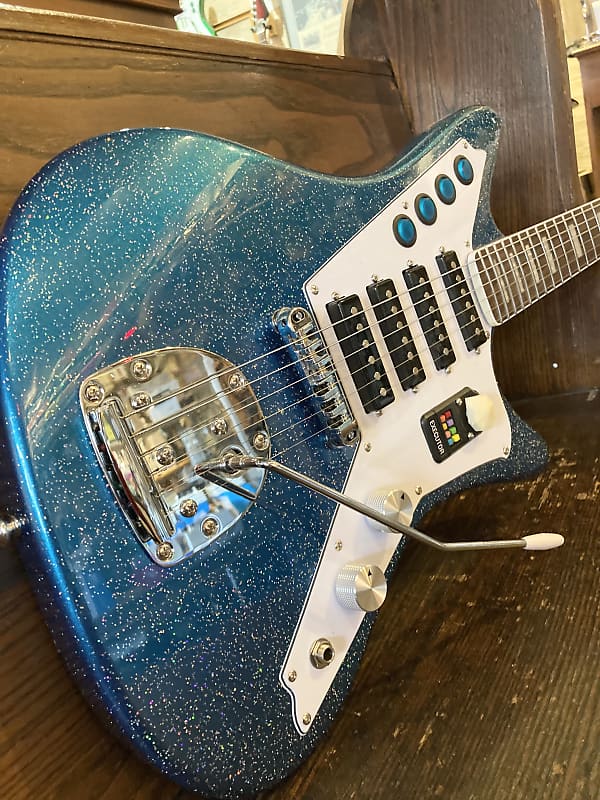 DiPinto Galaxie Executor 2024 - Metallic blue w/rainbow | Reverb