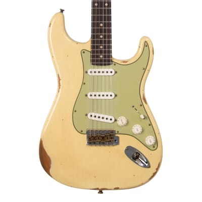 Fender Custom Shop MVP 1960 Stratocaster Relic - Vintage White - Dealer Select Master Vintage Player Series Electric Guitar - NEW! image 1