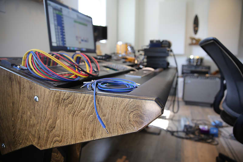 Dangerfox Genesis 24u Studio Workstation Desk 2020 Dark Reverb