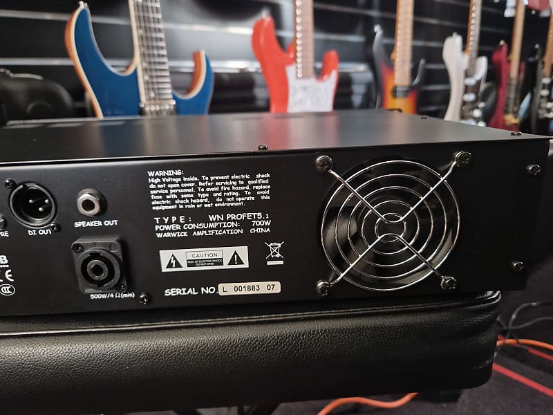 Warwick Pro Fet 5.1 Bass Amp Head 500W, 230V