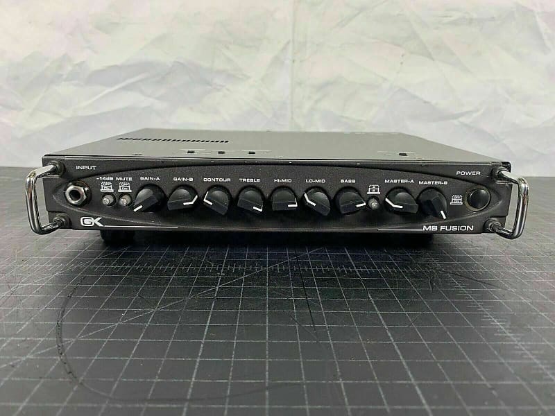 GK Gallien Krueger MB Fusion 500 Tube/Solid State Bass Amp Head