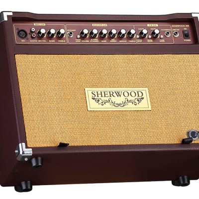 CARLSBRO Sherwood 30 Combo 2x15Watt/2x6,5Zoll Akustikgitarren-Verstärker image 2