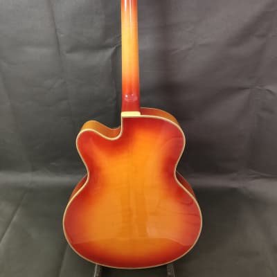 Yunzhi Model 810 Jazz Archtop Guitar 2021 - Solar Color image 3
