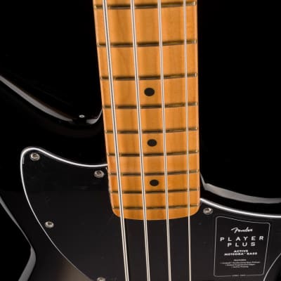 Used Fender Player Plus Active Meteora Bass Silverburst with Gig Bag image 3
