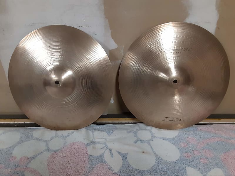 Zildjian 14" A Series New Beat Hi Hat Cymbals (Pair) 1982 - 2012 image 1