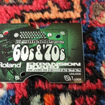 Roland SR-JV80-08 Keyboards Of The '60s & '70s Expansion Board 1990s - Green