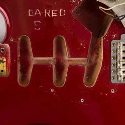 Fender Certified Vintage™ 1965 Stratocaster Candy Apple Red image 9