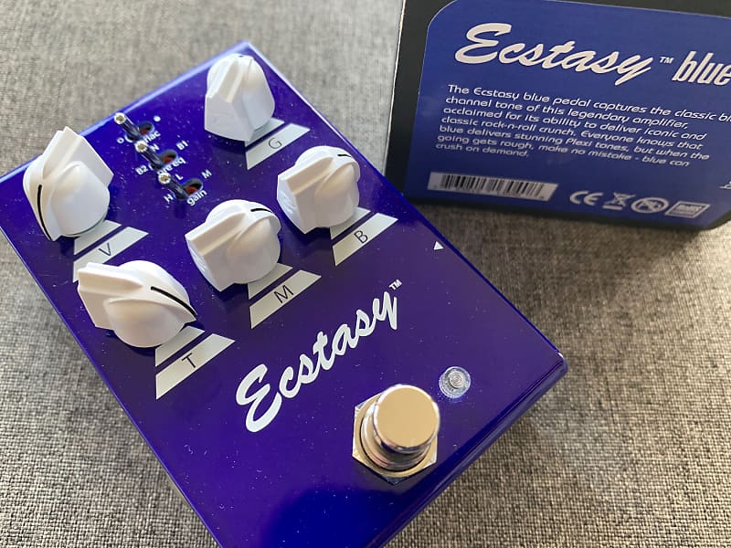 Bogner Ecstasy Blue Mini Overdrive 2018 | Reverb Bogner Ecstasy Blue Mini Overdrive 2018 | Reverb