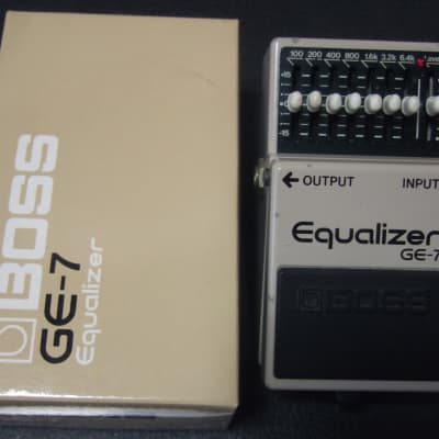 Boss GE-7 Graphic EQ 1981 - 1992 Made In Japan | Reverb