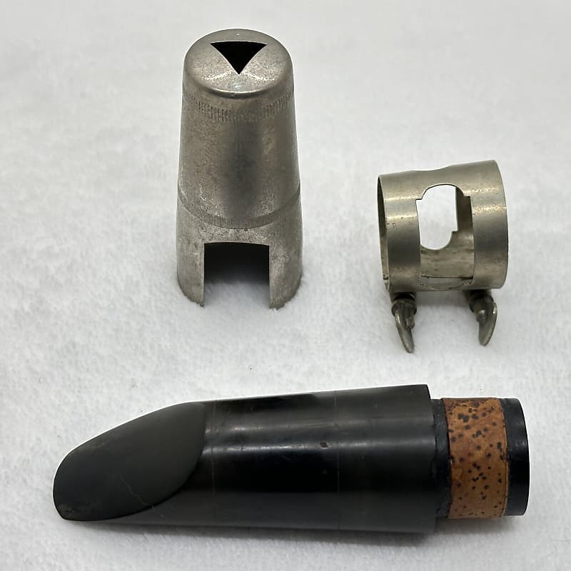 Vintage Bb Soprano Mouthpiece Chedeville Blank .041 Reverb