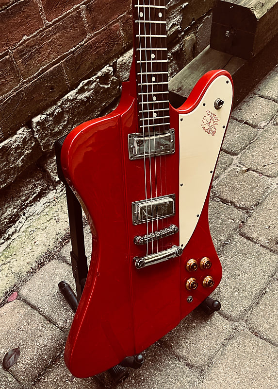 在庫処分大特価!!】 ギター Red Cardinal 1998 Firebird Epiphone ...