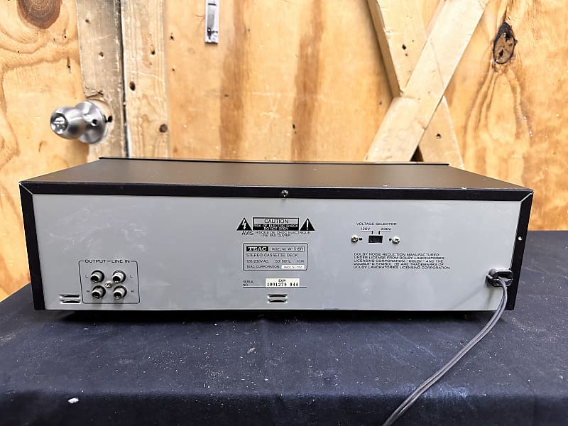 納得の高音質】TEAC R-515 作動良好 DolbyB/C搭載 お勧めです 納得の高音質】TEAC R-515 作動良好 DolbyB/C搭載 お勧めです