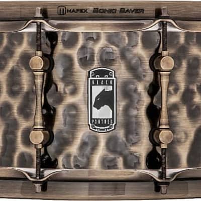 Mapex 6.5x14" Black Panther Sledgehammer Brass Snare Drum image 1