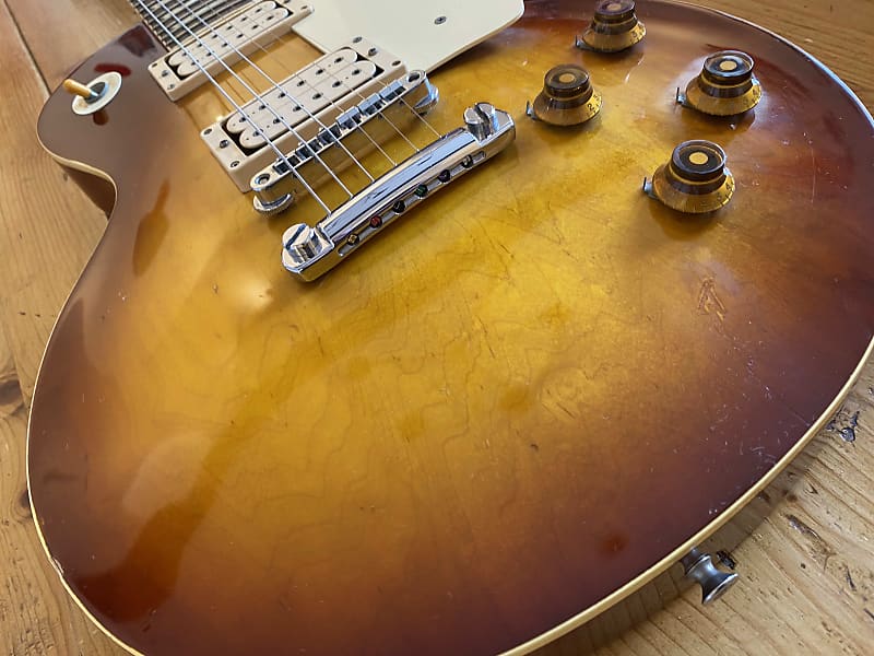 【全調整済み】1981年代ヴィンテージ Tokai LS-50 Used Tokai Love Rock LS-50 Black MIJ Vintage Les Paul 3.8kg