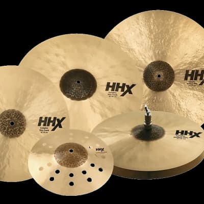 Sabian HHX Complex Praise & Worship Cymbal Set 10/14/16/18/21" 15005XCN-PW image 2