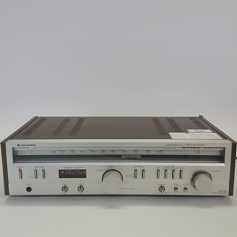 Vintage Kenwood KR-720 AM/FM Tuner Stereo sale Receiver