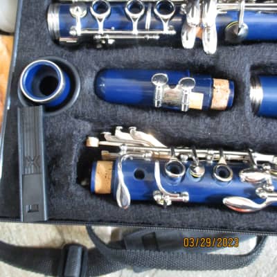 Blue color Clarinet image 2