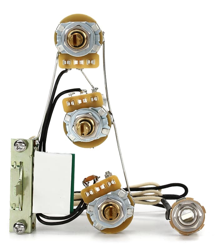 Mojotone Solderless Strat Standard Guitar Wiring Harness | Reverb