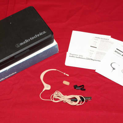 Audio-Technica BP893cT4 MicroEarset Headworn Microphone | Beige image 1