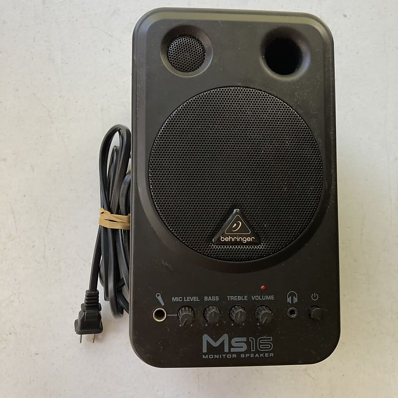 Behringer MS16 16W 2Way Personal Monitor System Only One Reverb