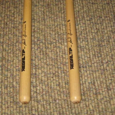 ONE pair new old stock Regal Tip 606SG (Goodman # 6) TIMPANI MALLETS, CARTWHEEL -  inner core of medium hard felt covered with a layer of soft damper felt / hard maple handle (shaft), includes packaging image 10