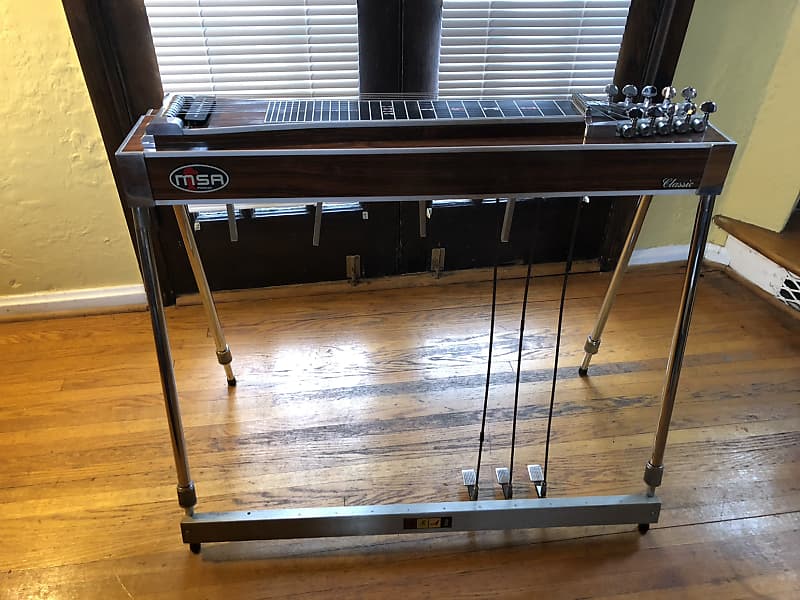 MSA Classic S10 E9 3x4 Pedal Steel Guitar