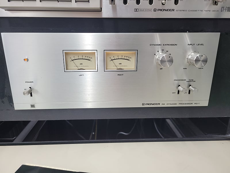 Pioneer RG-1 Dynamic Processor 1977-81 - Silver  			