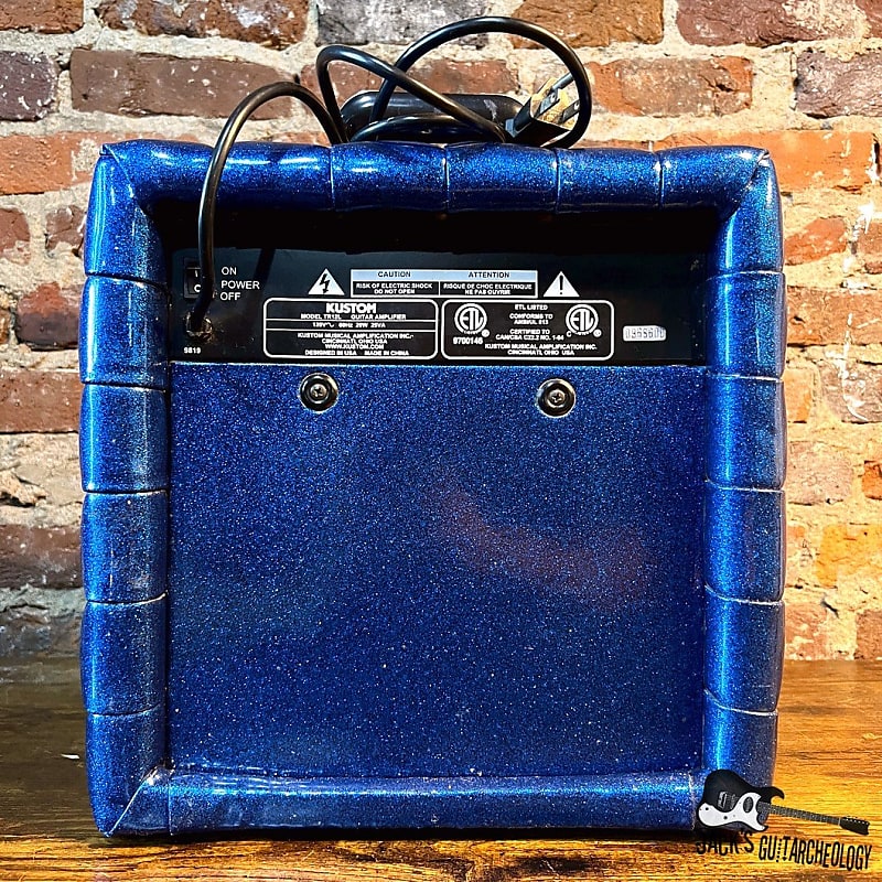 Kustom TR12L Tuck and Roll Practice Amp (1999-01 - Blue Metallic