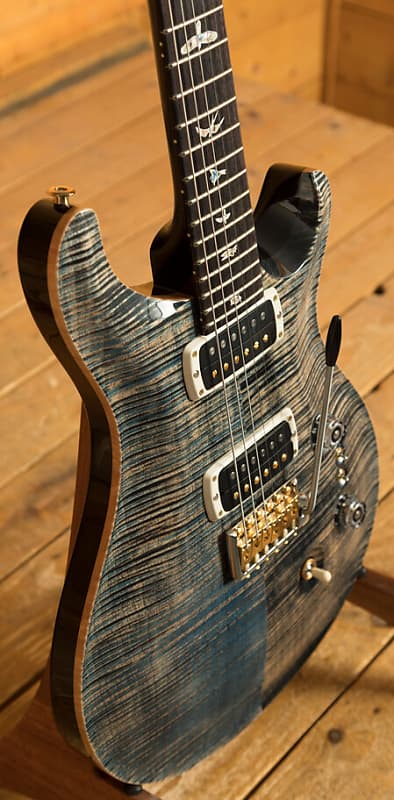 PRS Custom 24-08 | 10 Top - Faded Whale Blue | Reverb