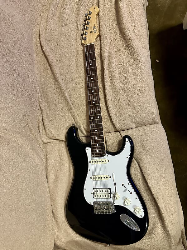 Fujigen FGN JST-5R J-Standard Stratocaster (MIJ) - Black