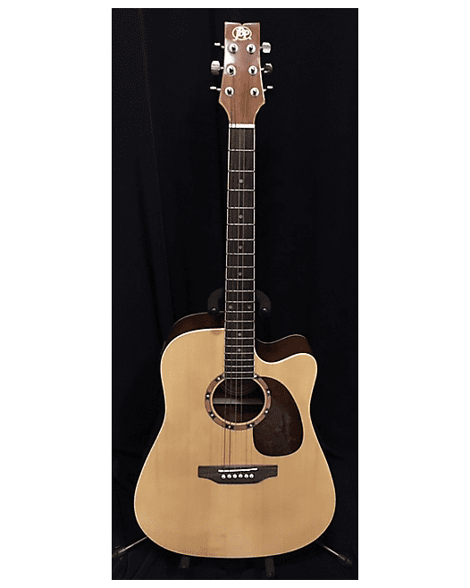 JB PlayerJBEA25N Dreadnought Body Cutaway 6-String | Reverb