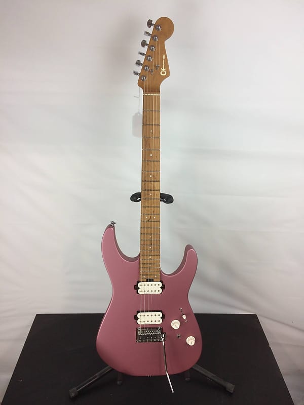 Very Good Charvel Pro-Mod DK24 HH 2PT CM Electric Guitar, | Reverb