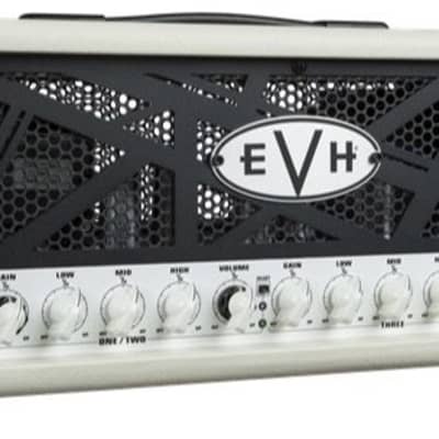 EVH Van Halen 5150 III 50 Watt 6L6 Guitar Amplifier Head, Ivory image 4