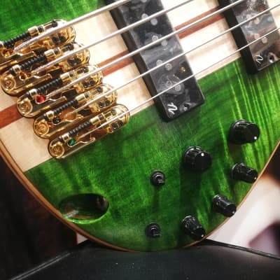Ibanez SR5FMDX-EGL 35th Anniversary SR Premium 5-String Emerald Green Low Gloss, Limited Edition image 2