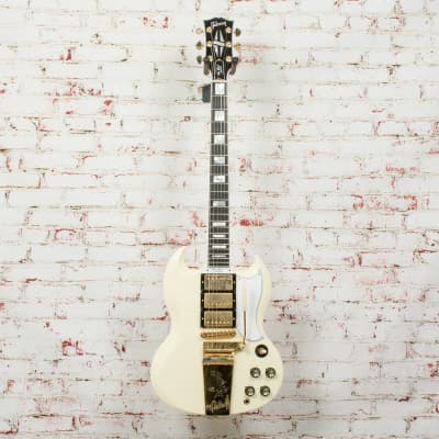Gibson Custom Shop 1963 Les Paul SG Custom Reissue Classic White image 2