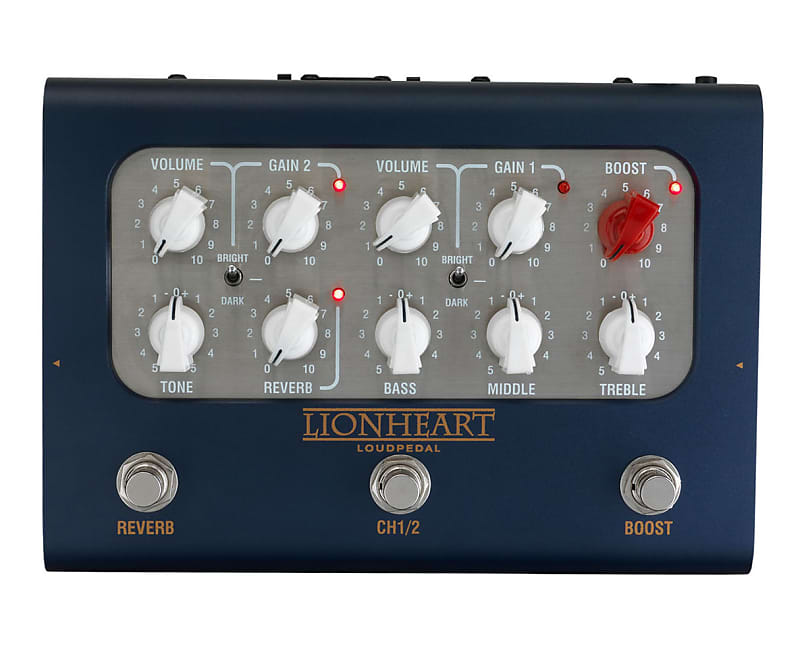 Laney Black Country Customs Lionheart Loud Pedal 60-Watt 2-Ch Guitar Amp image 1