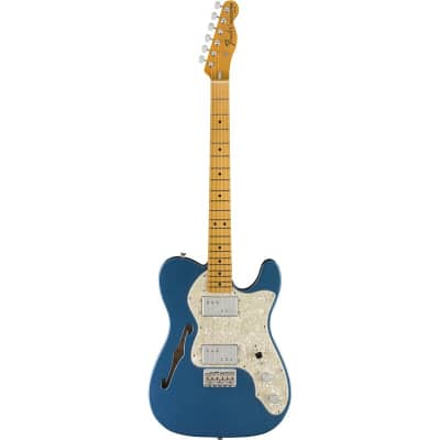 Fender American Vintage II 1972 Telecaster Thinline, Lake Placid Blue image 2