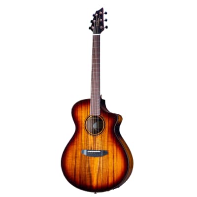 Breedlove Pursuit Exotic S Concert Edgeburst CE Koa-Koa image 2